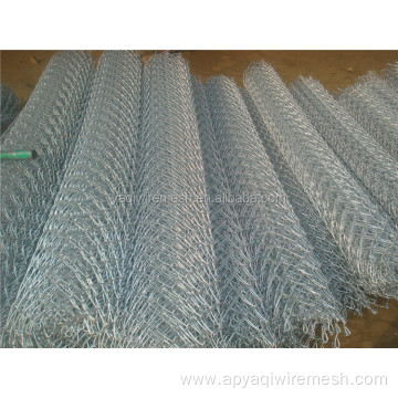 9 Gauge galvanized Diamond Hole chain link fence